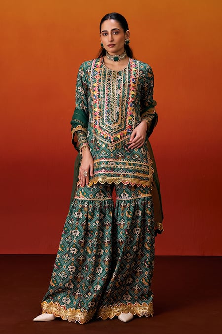 Evra By Nikita Patola Print Kurta Set 