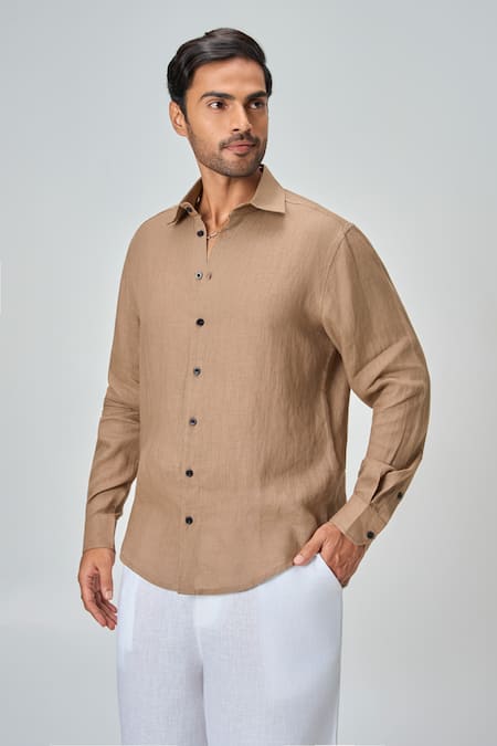 Honey&Me Natural Earth Linen Shirt 
