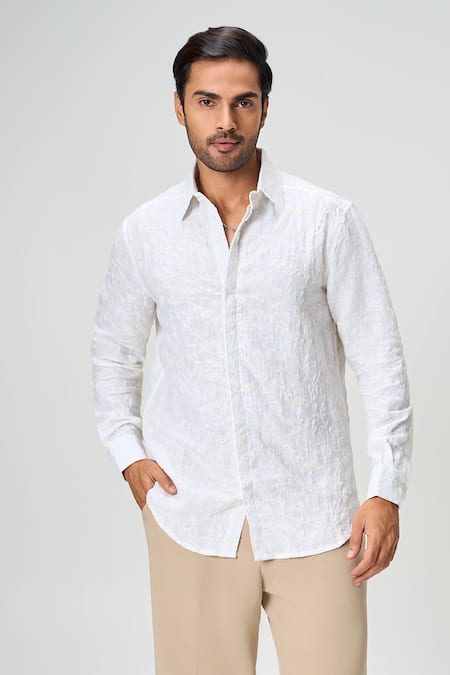 Honey&Me Heirloom White Shirt
