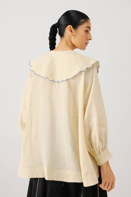 Cord Julia Rose Embroidered Top 