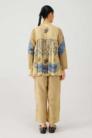 Cord Frida Bluebell Print Top & Pant Set 