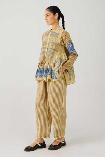 Cord Frida Bluebell Print Top & Pant Set 
