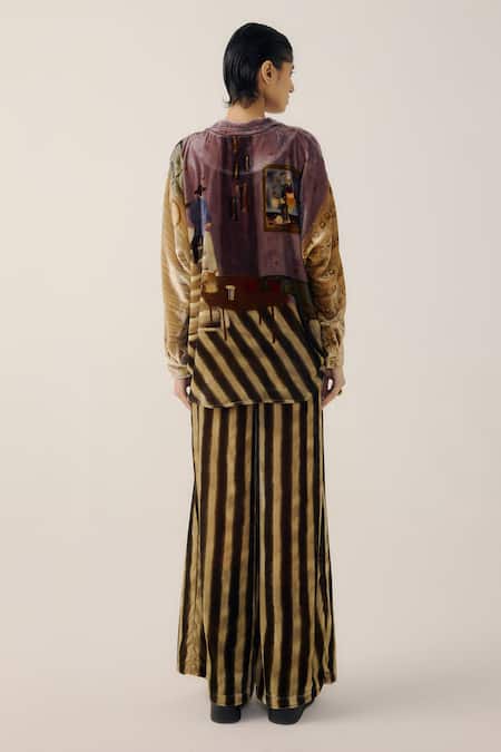 Cord Living Room Print Lounge Shirt 