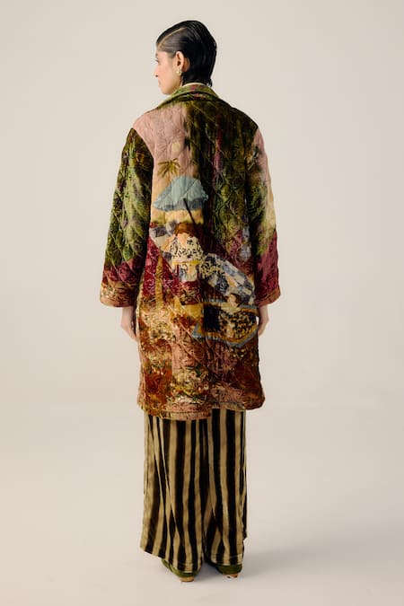 Cord Norma Lakeside Print Jacket 