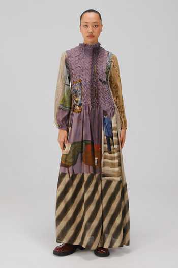 Cord June Living Room Print Dress 