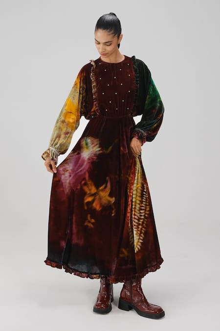 Cord Alice X-Ray Print Dress 