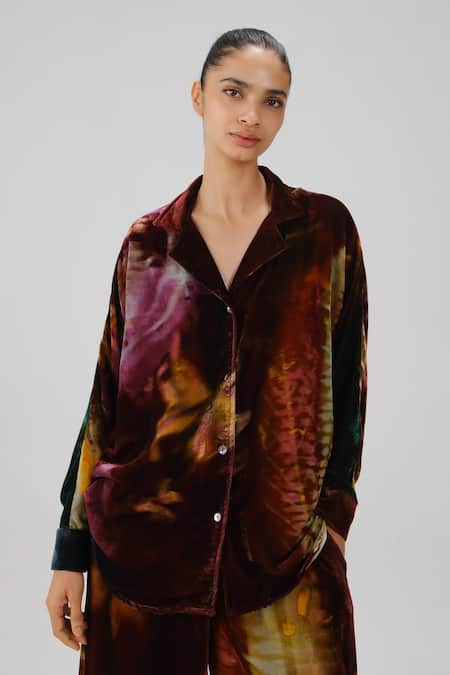 Cord Lounge X-Ray Print Shirt 