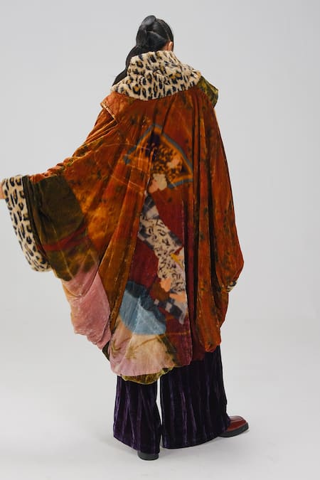 Cord Gatsby Lakeside Print Coat 