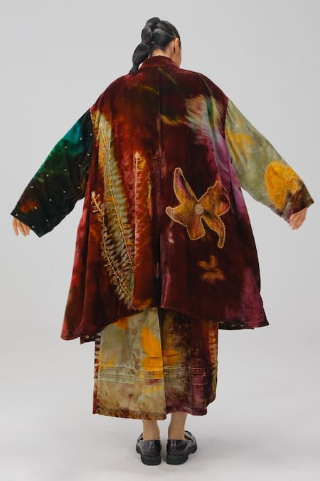 Cord Seoul X-Ray Print Overcoat & Emily Skirt Set 