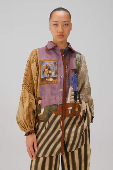 Cord Moira Living Room Print Shirt 