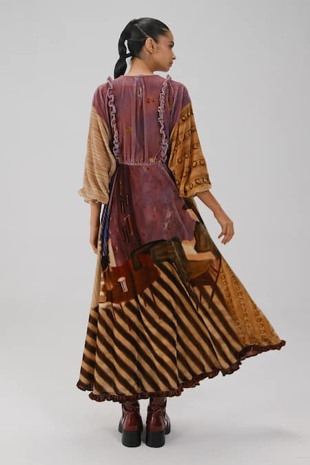 Cord Alice Living Room Print Dress 