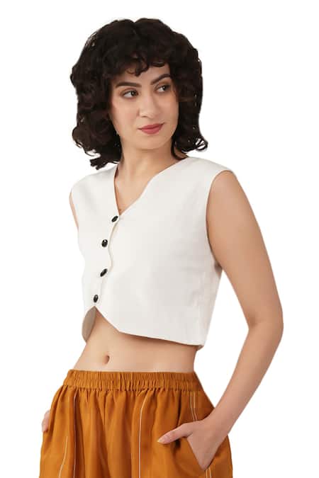 Khat Linen Top & Pant Co-ord Set 