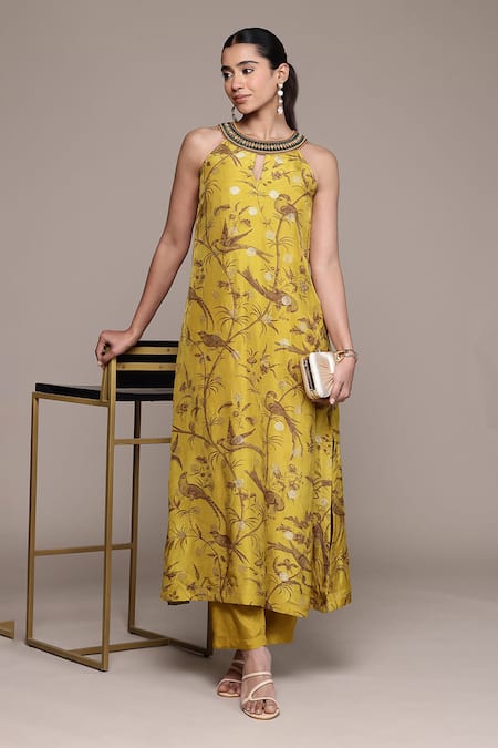 Ritu Kumar Aagaaz Botanic Print Kurta & Palazzo Set 