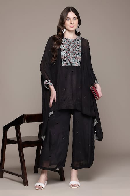 Ritu Kumar Boram Embroidered Kurta & Palazzo Set 