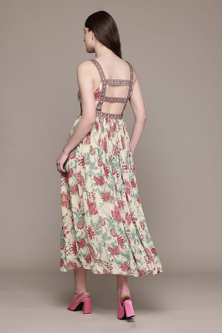 Ritu Kumar Geet Fit & Flare Sleeveless Dress 