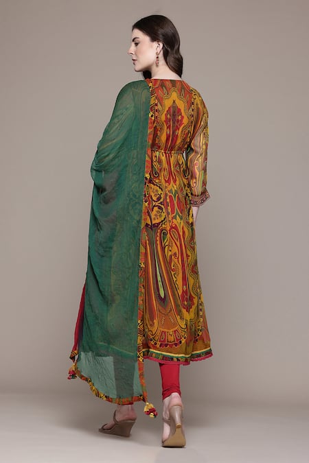 Ritu Kumar Ruhi Paisley Print Kurta Set 