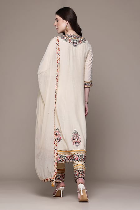 Ritu Kumar Sasha Embroidered Kurta Set 