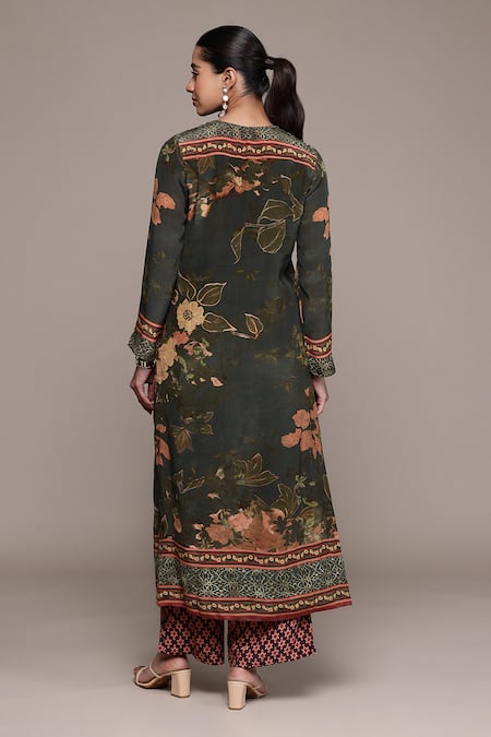 Ritu Kumar Floral Print Kurta & Pant Set 