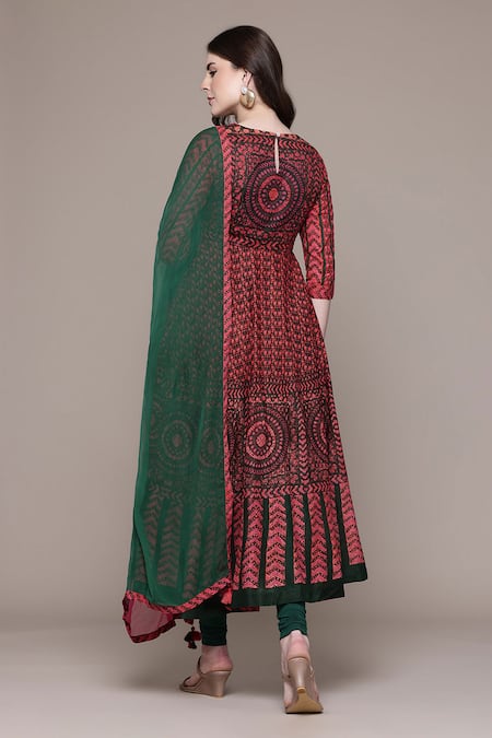 Ritu Kumar Jigisa Printed Anarkali Set 