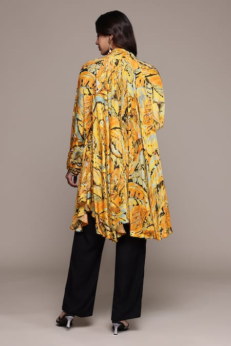 Ritu Kumar Abstract Print Full Sleeve Long Top 