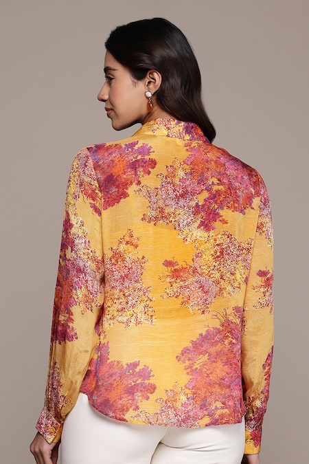 Ritu Kumar Khizan Botanic Print Shirt 