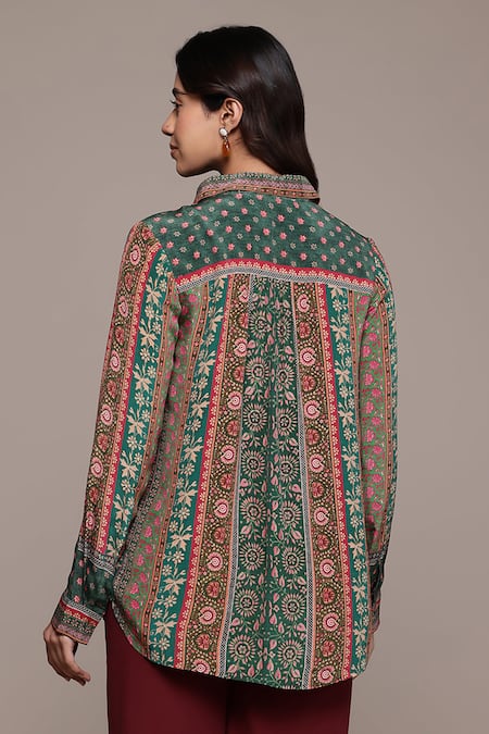Ritu Kumar Zeya Printed Long Sleeve Shirt 