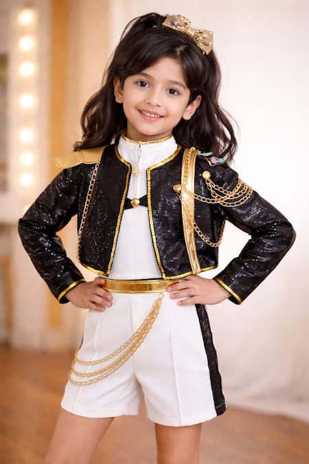 Toplove Kpop Rumi Jacket & Shorts Set 