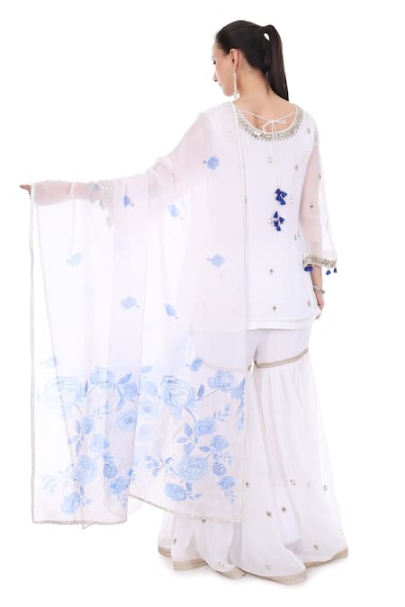 Tanu Malhotra Floral Pattern Kurta Set 