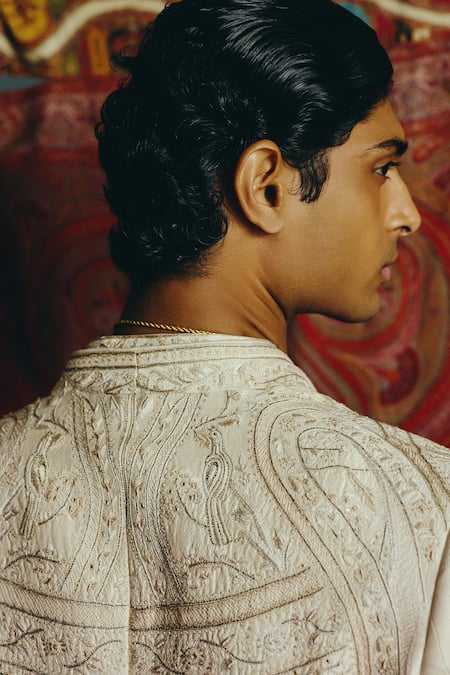 Dolly J Serene Embroidered Bandhgala Jacket Set 