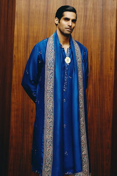 Dolly J Sapphire Echo Embroidered Kurta Set 