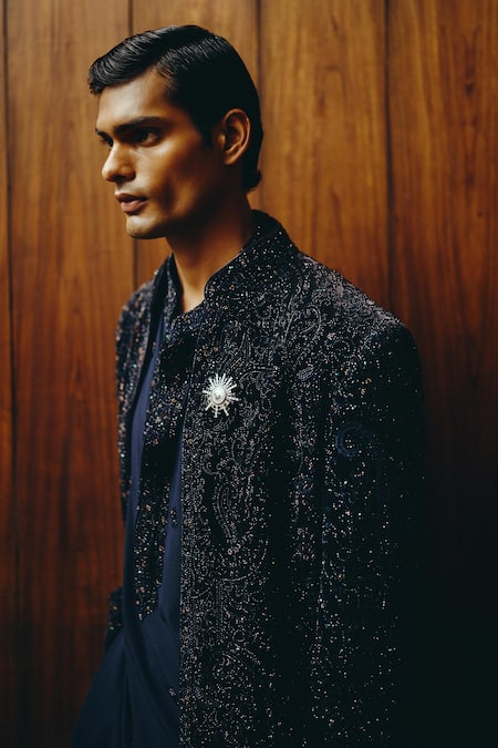 Dolly J Obsidian Velvet Jacket Trouser Set