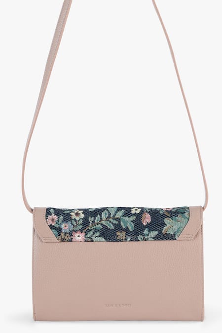Tan & Loom Sonata Old Rose Floral Sling Bag 