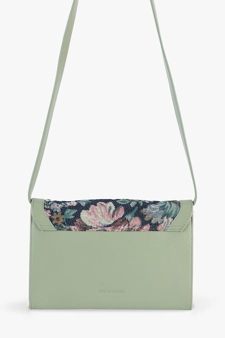 Tan & Loom Sonata Sage Floral Sling Bag 