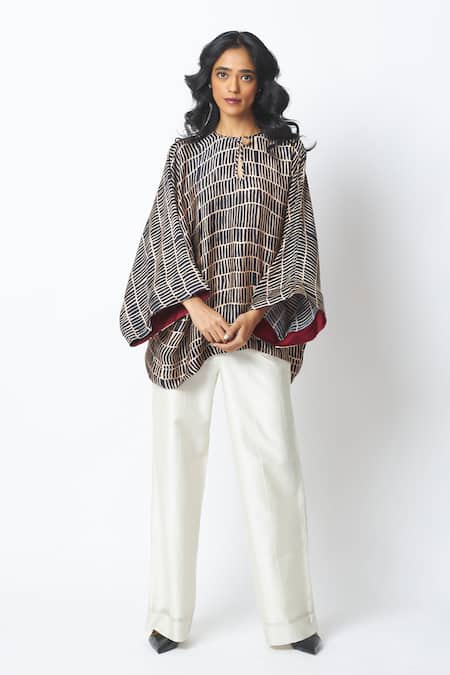 Madder Much Sabrina Piano Print Top & Pant Set 