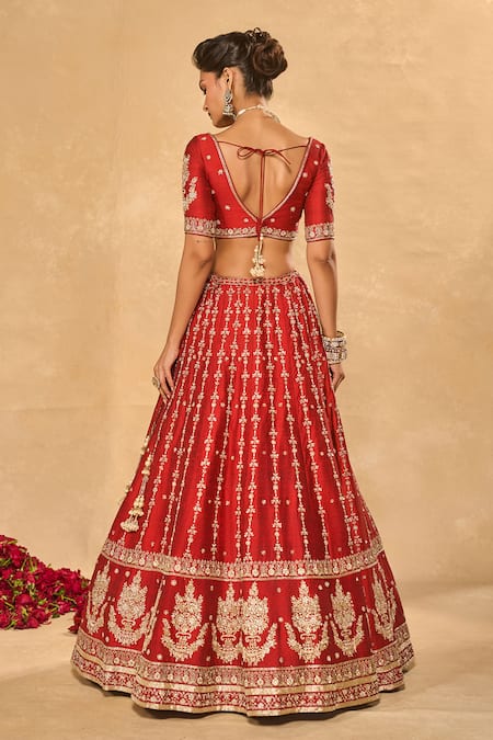 Chamee & Palak Mohini Embroidered Lehenga Set 