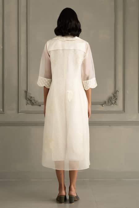 Arcvsh By Pallavi Singh Hand Embroidered Jumpsuit Set 