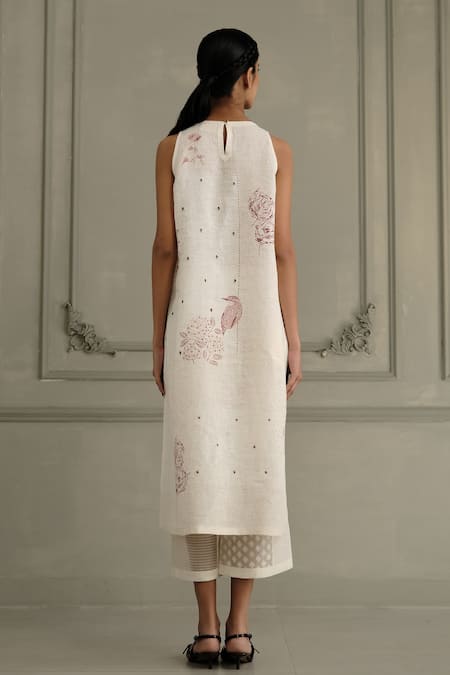 Arcvsh By Pallavi Singh Hand Block Print Kurta Set 