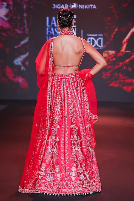 Jigar & Nikita Love Spell Embroidered Lehenga Set 