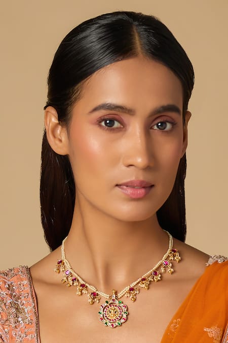 Karisa Designs Geetanjali Embellished Choker Necklace