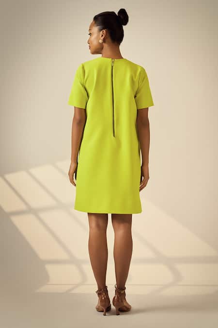 Neetiandmudita Tonal Applique Dress 