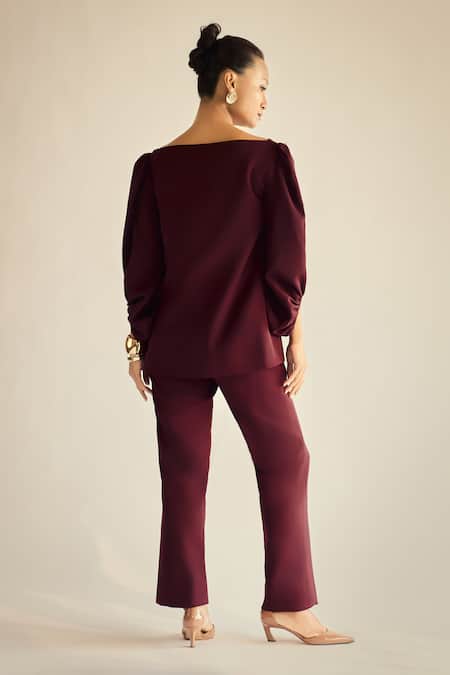 Neetiandmudita Placed Embellished Top 