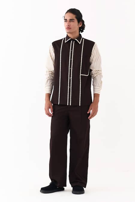 Three Stripe Pattern Shirt 