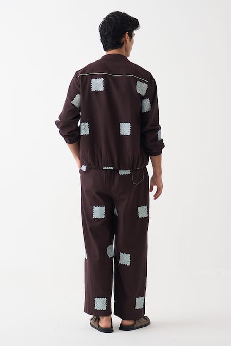 Three Handwoven Cotton Patch Work Pant 