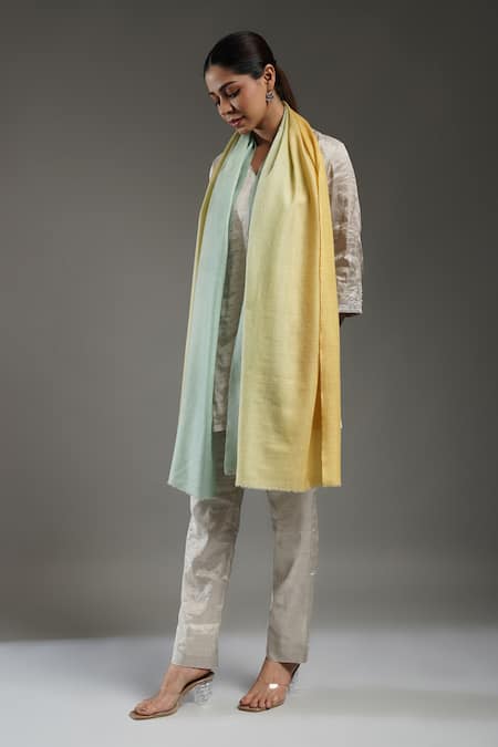 SHAZA Ziana Ombre Cashmere Stole 