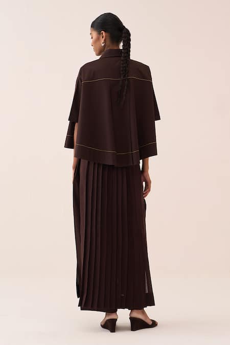 Three Splash Print Overlay Pant Set 