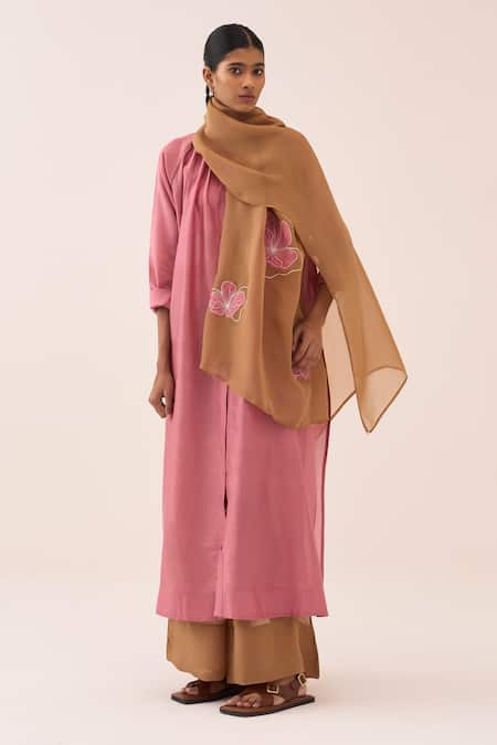 Three Chanderi Kurta Set 