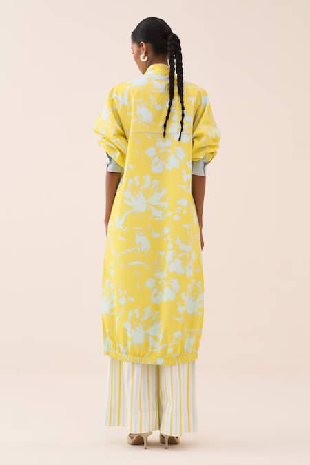 Three Floral Print Tunic & Pant Set 