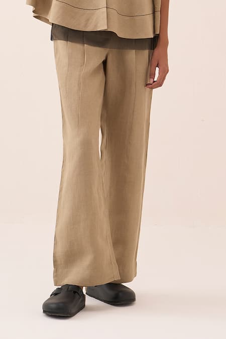 Buy Three Linen Shirt And Pant Set Buy_Three_Linen Shirt And Pant Set