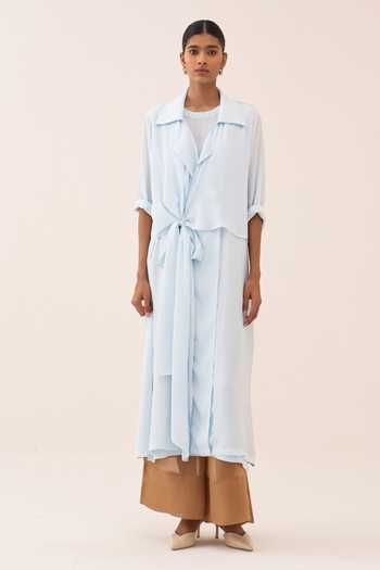 Three Tie Up Jacket & Slip Set 