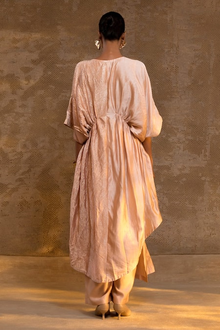 Eeda Agneya Pattern Kaftan Set 